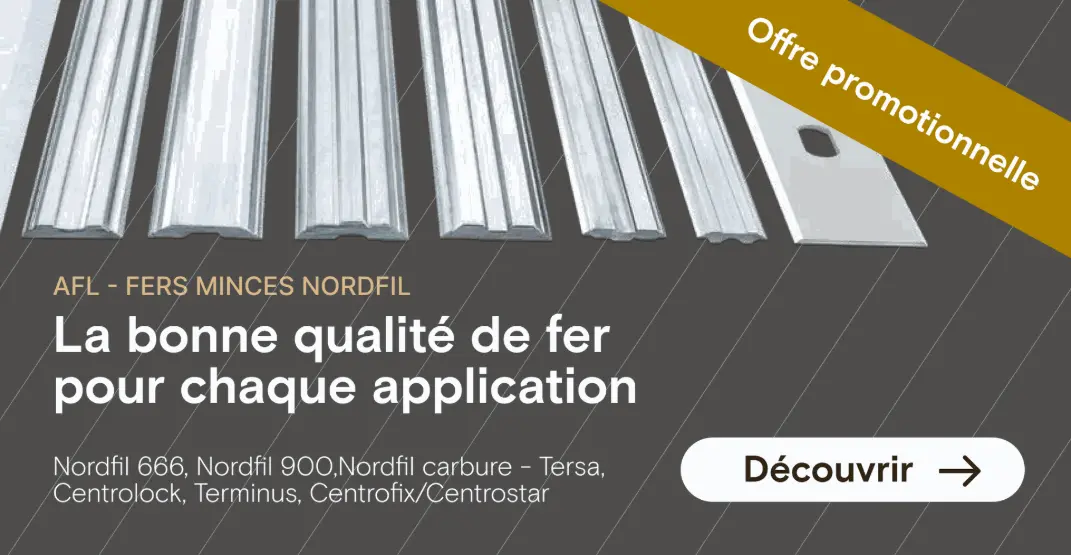 Fers minces nordfil ofrre promotion