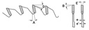 Lame circulaire HW Ø200 Ep.1.6 x 1.1-2.2 Z64 Dent.B.Alternée (WZ) Positif d30 