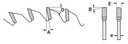Lame circulaire HW Ø350 Ep.3.2 x 2.2 Z72 Dent.B.Alternée (WZ) Positif d30 TE01 (duo)
