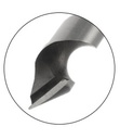 Mèche à percer HSS Hélice unique pointe 60° Ø24 LU.340 LT.460 Q13 Hexagonale Z1 Rot.Droite 