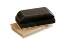 Garniture pour cale à poncer Papier latex dos feutrine Stearat Larg.70 x120 GR.400 