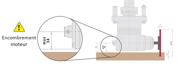 Fraise   Diamant   Lamello Clamex P/Tenso/Divario  Ø 100.4  LU. 7  d 22 + TEF 4/4.5/36  Z 3  Rot. Droite 
