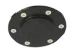 Cône porte-lame circulaire   HSK63F  A= 100   Flasque Ø110 + 6/M6/Ø90  d 30   Sans contre-flasque  Rot. Gauche / Droite 