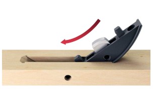 Mèche à profiler   HWM+DLC   Lamello Clamex P/Tenso/Divario  Ø 9.8  LC. 17  LU. 17  LT. 80  Q 12  Z 2   Hél. Négative  Rot. Droite 