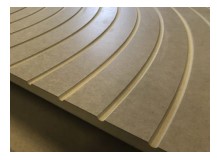 Mèche à profiler Diamant Hémisphérique R15 Ø30 LC.30 LU.30 LT.95 Q20 Z2 Biaise positive Rot.Droite 