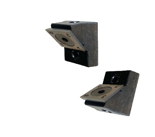 Secteur amovible Carbure Rayon R4 Tr.Dessus Rot.Arbre de gauche Type C Queue d'Aronde 