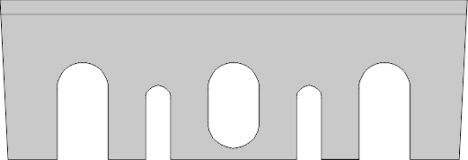 Fer rabot portatif   HSS 18%W  Long. 82  Larg. 28  Ep. 3 