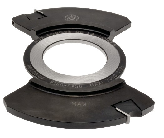 P.O. à rainer   complémentaire   à plaquettes HW  Ø 160  Ep. 12  d 50  Z 2 