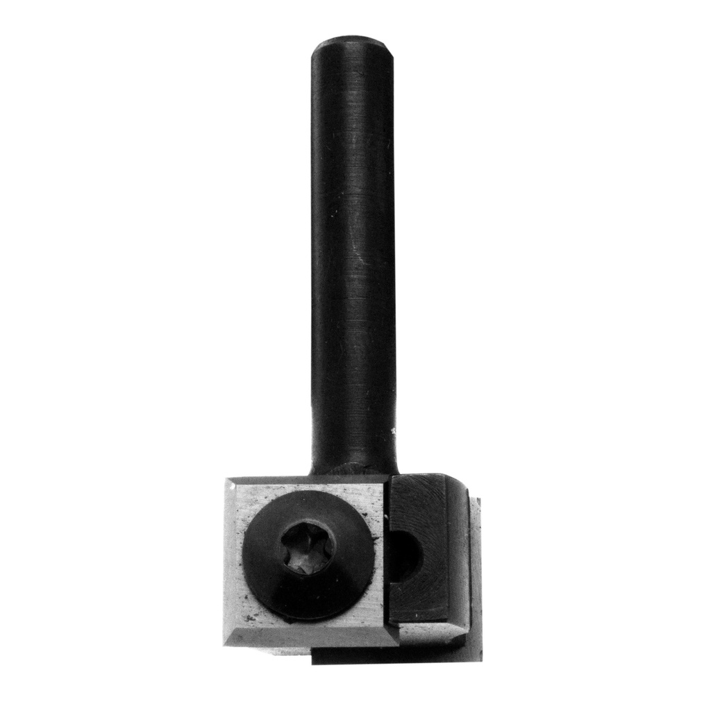 Mèche à affleurer à plaquettes HW Droite Ø19 LC.12 LU.12 LT.43 Q6 Z2 Rot.Droite 