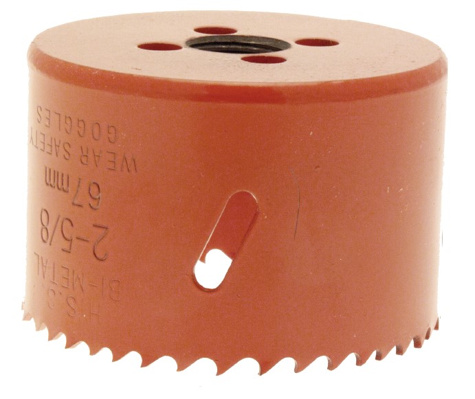 Scie-Cloche HSS Co (Bimétal) Ø140 LC.38 Pas Variable 