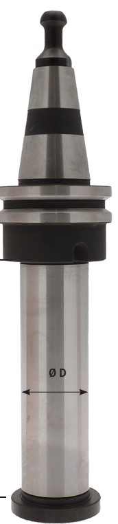 Arbre porte-fraise ISO30 Tirette Busselato A=35 LU.103 Arbre Ø30 Bride mâle Rot.Droite 