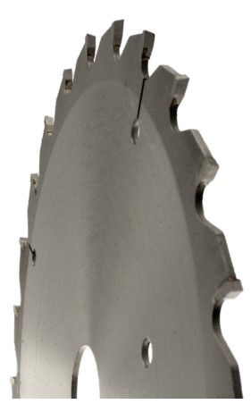 Lame circulaire HW Ø550 Ep.4.8 x 3.2 Z66 Dent.B.Alternée (WZ) Négatif d30 TE03 (2/10/60)