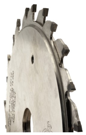 Inciseur conique Diamant Ø120 Ep.2.8-3.6 x 2.2 Z12+12 Dent.Plate (FZ) Positif d20 ( H4.0)