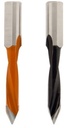 Mèche à percer HW brasé Débouchant Ø8 LU.27 LT.57.5 Q10 Méplat Z2 Rot.Droite 