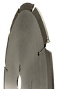 Lame circulaire HW Ø350 Ep.3.6 x 2.5 Z12 Dent.Trap. (TR) + limiteurs Positif d30 TE02 (trio)