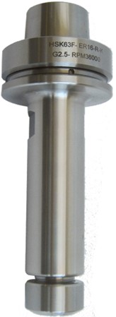 Mandrin HSK63F A=180 LU.146 ER32 Ecrou silencieux Rot.Droite 