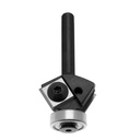 Mèche à affleurer à plaquettes HW Chanfrein 30° Ø29 LC.10 LU.10 LT.60 Q8 Z2 Rlmt.à l'extrémité Rot.Droite 