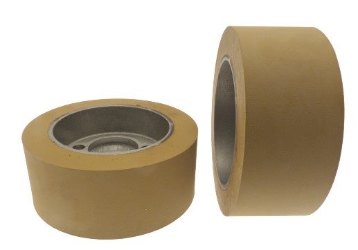 Roue d'entraineur   Caoutchouc  Ø 120  Larg. 60  d 30/35 