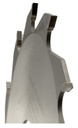 Lame à rainer HW Ø150 Ep.8.0 x 6.0 Z12 Dent.Plate (FZ) Positif d50 