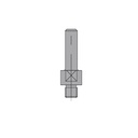 QUEUE x 10 LONGUEUR 58 LIAISON M8