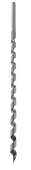 Mèche à percer HSS Hélice unique pointe 60° Ø14 LU.340 LT.460 Q13 Hexagonale Z1 Rot.Droite 