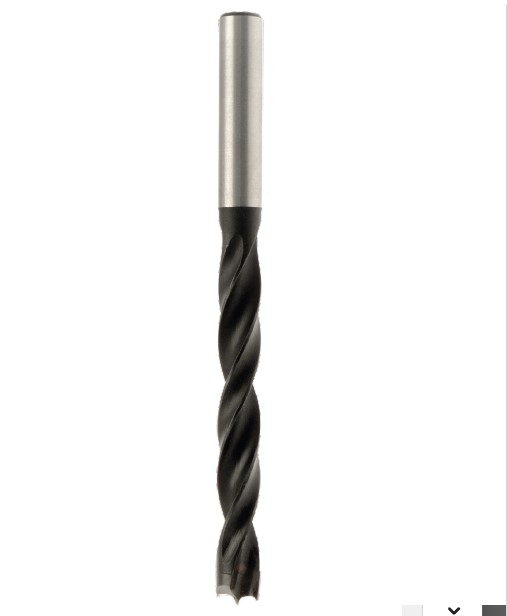 Mèche à percer HW brasé 3 pointes Ø10 LU.90 LT.130 Q10 Cylindrique Z2 Rot.Droite 