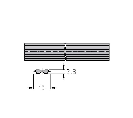 Fer TERSA HSS 18%W Long.420 