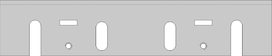 Fer rabot portatif   HW  Long. 155  Larg. 32  Ep. 3 