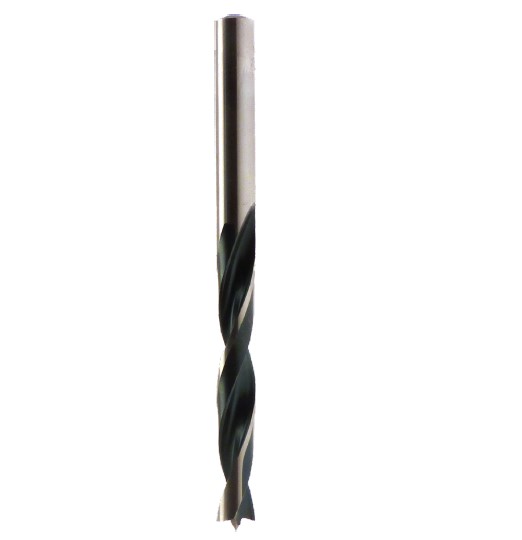Mèche à percer HSS 3 pointes Ø8 LU.75 LT.117 Q8 Cylindrique Z2 Rot.Droite 