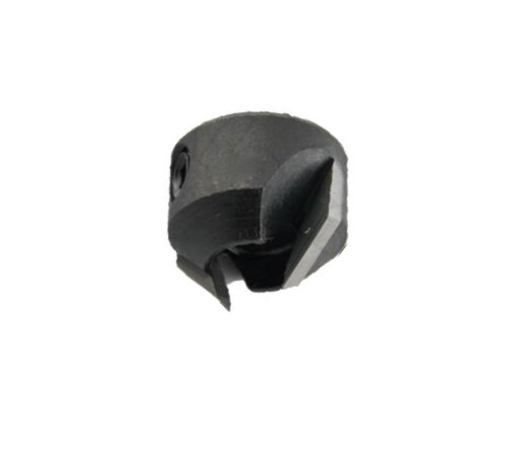 Fraisoir amovible pour queue Ø10 HW Brasé 90° d5 à 10 Ø16 LT.16.5 Z2 Rot.Gauche 