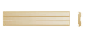 Plaquette Carbure Nuance Dure + TiN 50x10x1.5 Z4 