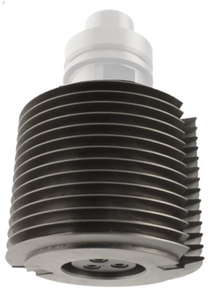 P.O. à profiler   à plaquettes HW   Bouvetage   Sinusoïdal Pas=7mm  Ø 120  LU. 100  d 30  Z 2 Rot. Droite