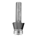 Mèche à affleurer Diamant Chanfrein 15° Ø18 LC.10 LU.10 LT.45 Q6 Z2 Rlmt.à l'extrémité Rot.Droite 