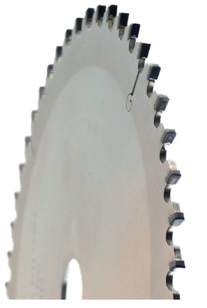 Lame circulaire Diamant Ø160 Ep.2.2 x 1.6 Z48 Dent.Trap.Plate (FZ/TR) Négatif d20 ( H4.0)