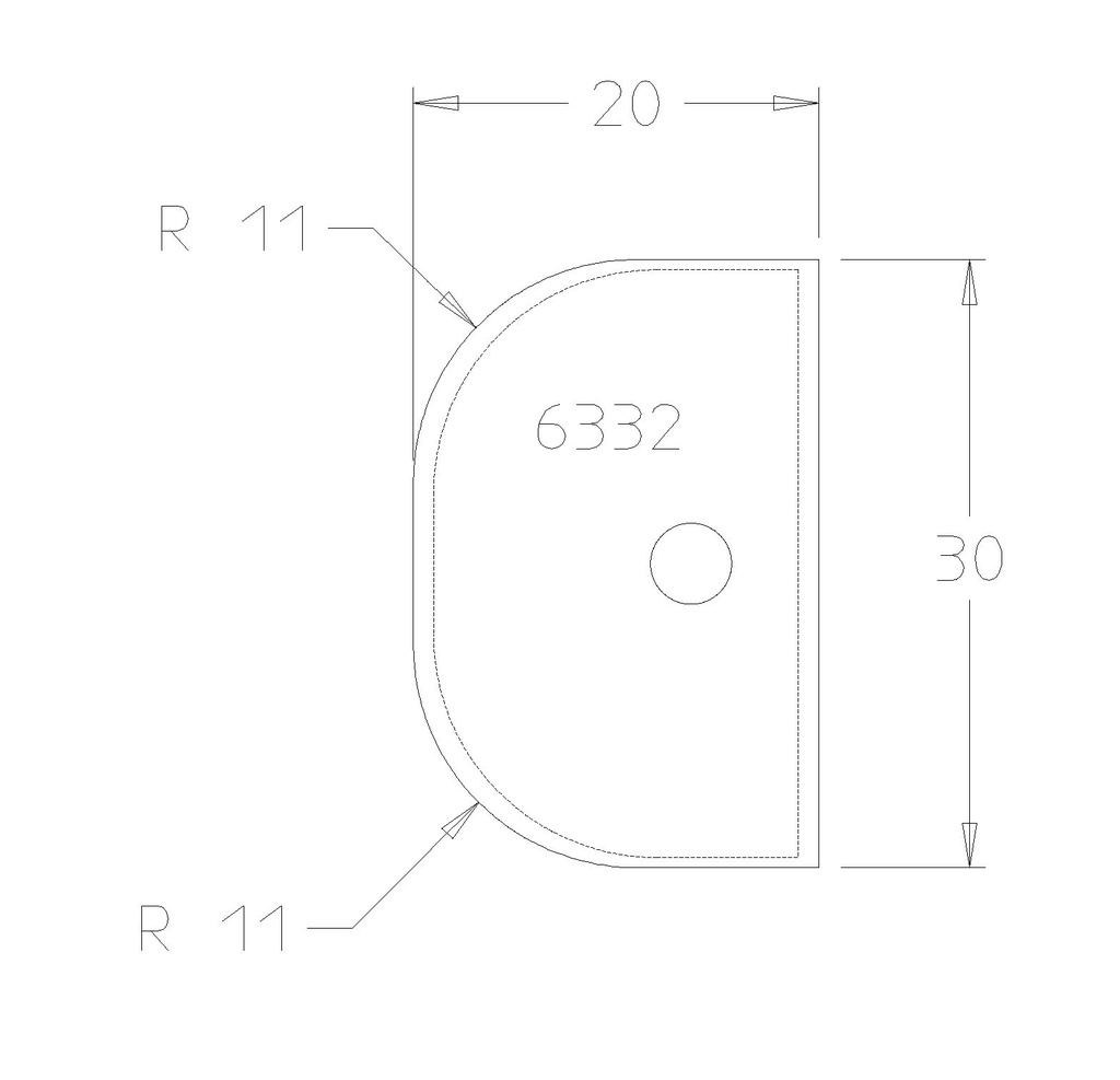 PLAQ.DOUBLE CONGE R11 