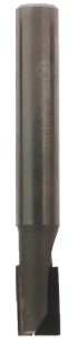 Mèche à défoncer Diamant ( H=3.5) Finition Ø12 LC.20 LU.24 LT.75 Q12 Z2 Coupe biaise alternée Pos./Nég. Rot.Droite - Corps HWM ALTERCUT