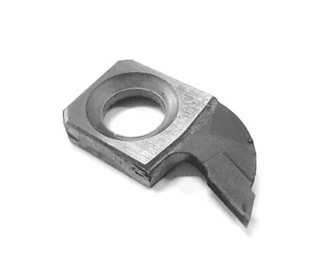 Secteur à rainer MEC   Carbure  Tr. Déport haut   Ep. 3.0  Z 1   1 trou fraisé 