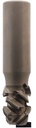 Mèche à défoncer Diamant ( H=4.5) Finition Ø25 LC.40 LU.40 LT.105 Q25 Z2+2 Hél. Positive/Négative (LP=8) Rot.Droite - Corps Acier ULTRA-BIAISE 54°