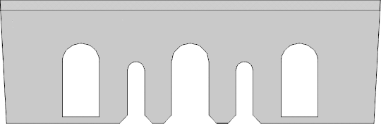 Fer rabot portatif   HSS 18%W  Long. 92  Larg. 30  Ep. 3 