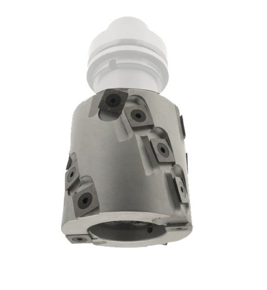 P.O. à calibrer et feuillurer   à plaquettes HW  Ø 80  LU. 80  d 30  Z 2+2 Fractionnée   Hél. Positive/Négative  Rot. Droite