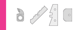 Plaquettes profilées