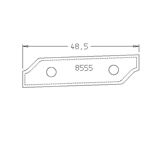 PLAQ BARDAGE PLATE BANDE 