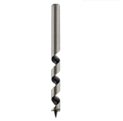 Mèche à percer HSS Hélice unique pointe filetée Ø12 LU.83 LT.135 Q12 Cylindrique Z1 Rot.Droite 
