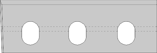 Fer rabot portatif   HW  Long. 80  Larg. 27  Ep. 2.9 