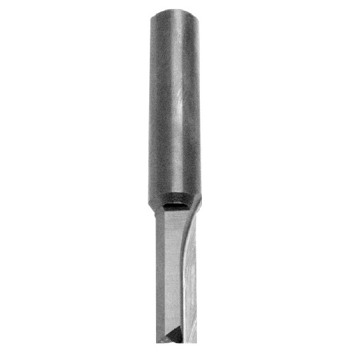 Mèche à défoncer HWM Finition Ø8 LC.23 LU.23 LT.60 Q10 Z2+1 Coupe neutre Rot.Droite