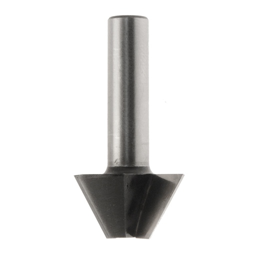Mèche à affleurer HW Brasé Chanfrein 30° Ø24 LC.12 LU.12 LT.45 Q6 Z2 Rot.Droite 