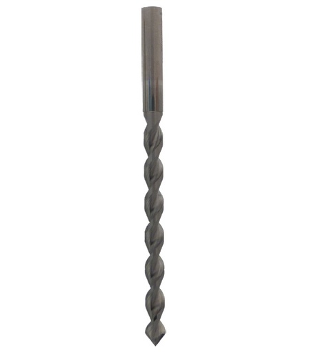 Mèche à percer HWM Débouchant Ø8 LU.90 LT.130 Q8 Cylindrique Z2 Rot.Droite V60°