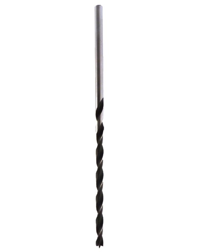 Mèche à percer HSS 3 pointes Ø10.5 LU.200 LT.240 Q10 Cylindrique Z2 Rot.Droite Série longue